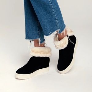 steve madden fur lined sneakers